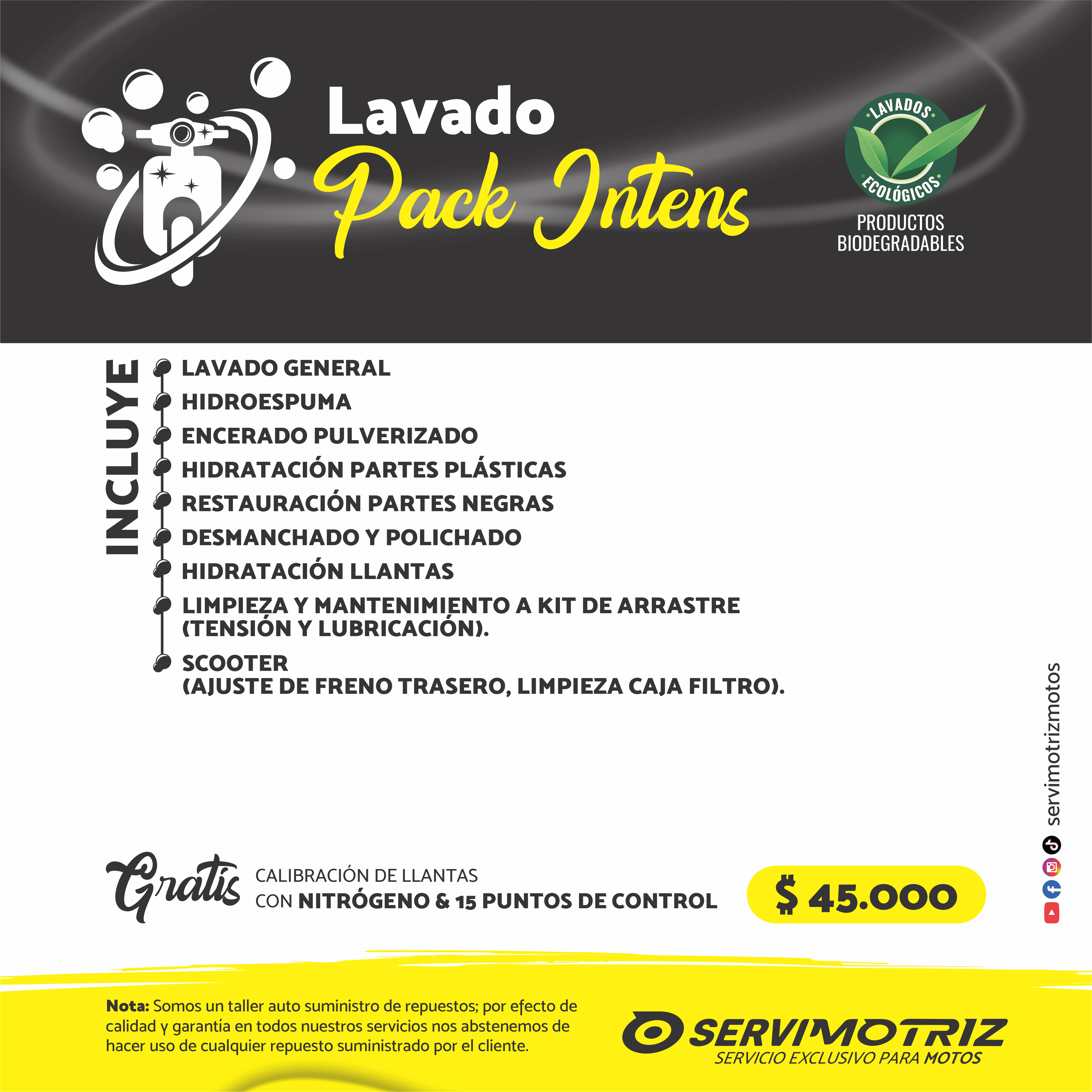 Lavado — pack 3