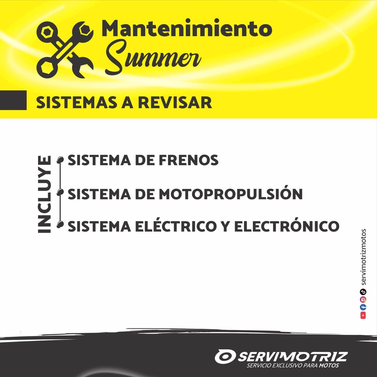 Mantenimiento Summer — pieza 2